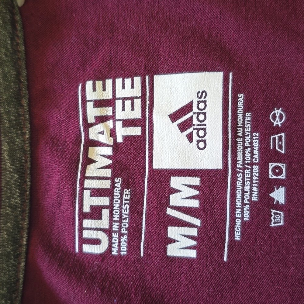 Ultimate Tee Adidas Texas A&M Size M - Picture 4 of 7